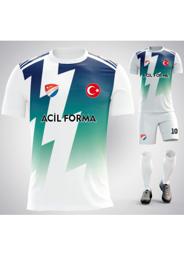 Baskılı Futbol Forması 003 2 Günde Kargo